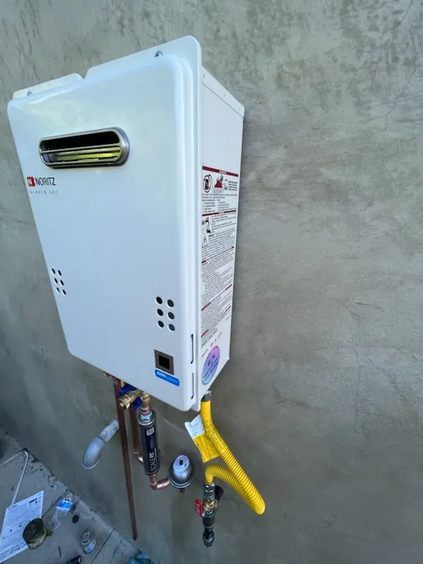 Tankless water heater installation for Stony Point homes