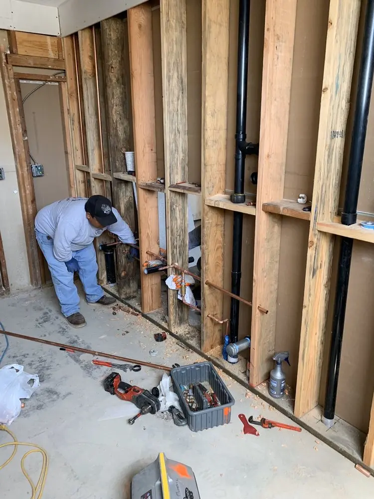 Commercial rough-in plumbing for Commercial Plumbing in Stony Point